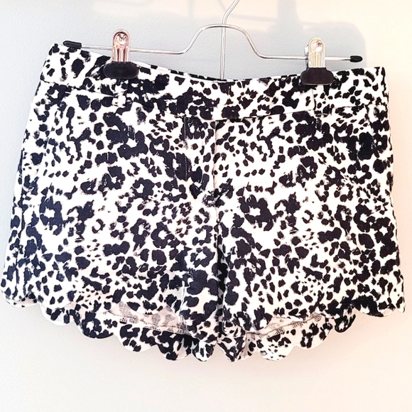 J Crew Linen Scalloped Shorts/ Size:4 - Picture 4 of 4